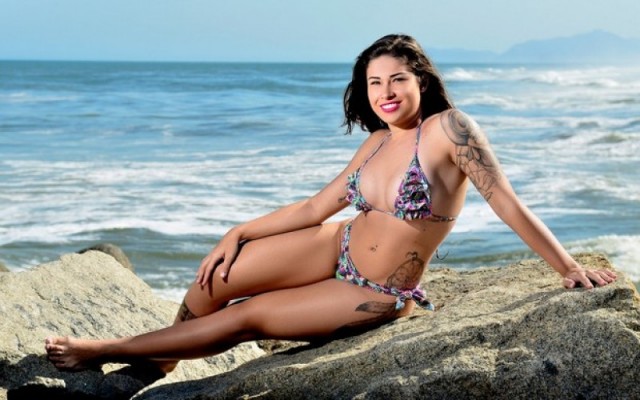 Rita Mattos, a Gari Gata, diz que fatura mais como modelo