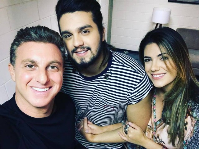 Luciano Huck comemora namoro de Luan Santana e Jade