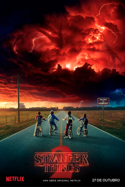 Netflix divulga pôster e data de estreia de Stranger Things 2