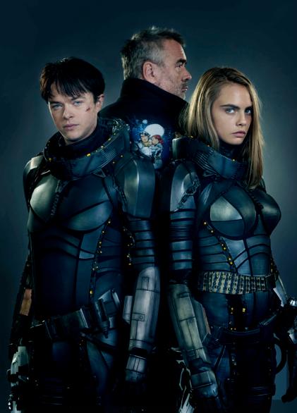 Luc Besson e Dane DeHaan desembarcam no Brasil para promover ‘Valerian e a Cidade dos Mil Planetas