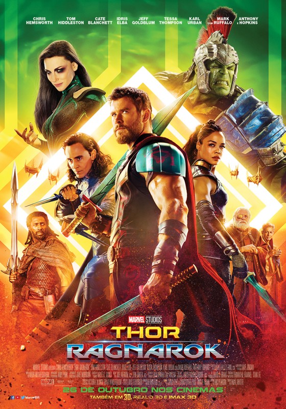 Thor: Ragnarok ganha novo pôster. Confira!