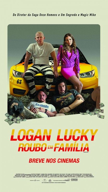 Diamond Films traz Logan Lucky: Roubo em Família e Projeto Flórida para o Festival do Rio 2017