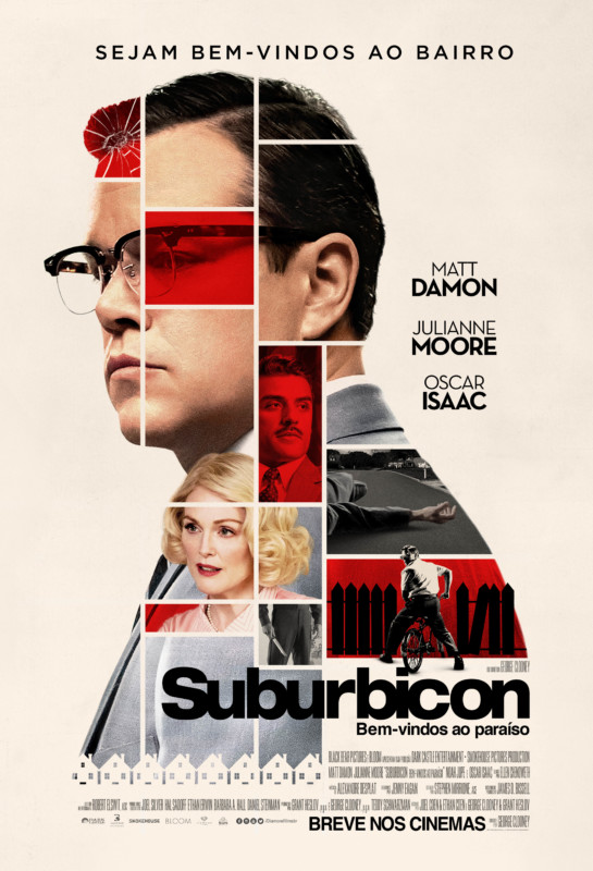 Dirigido por George Clooney, Suburbicon ganha data de estreia no Brasil