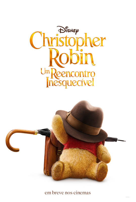 Christopher Robin, live-action de Ursinho Pooh,  ganha seu teaser-pôster