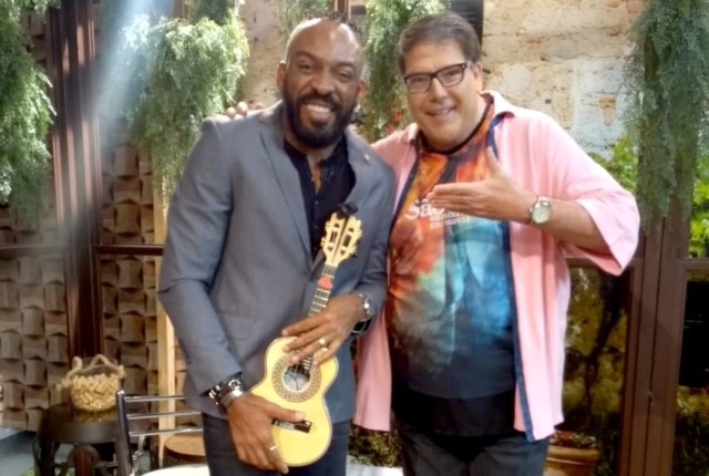 Luciano Faccioli recebe o músico Almirzinho Serra em seu Programa de Tv