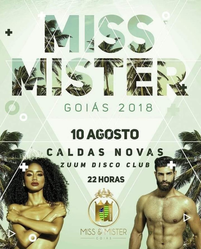 Sexta acontece o Miss e Mister Goiás em Caldas Novas