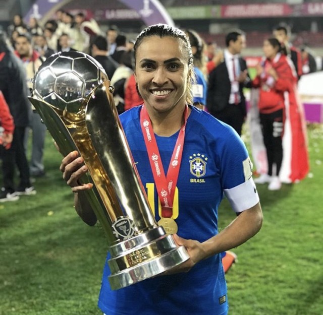 Marta Silva é eleita pela sexta vez a melhor jogadora do mundo