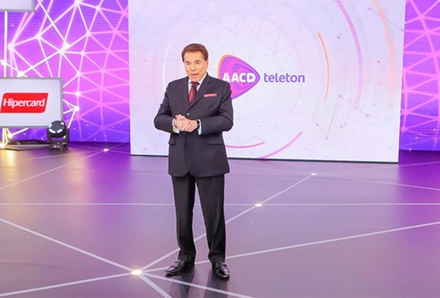 Pela primeira vez em 22 anos, Silvio Santos não vai ao Teleton