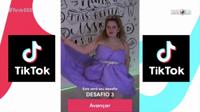 Sofia Santino fala sobre sua participação em ação do Tik Tok no Big Brother Brasil