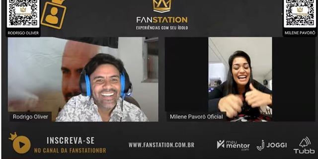 Live “Fato ou Fake” com Rodrigo Oliver e Milene Pavorô