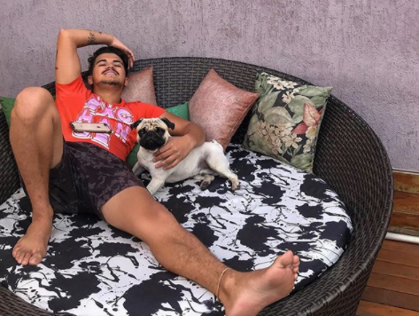 Fofura! Cãozinho de Gutto Soares faz sucesso nas redes sociais!