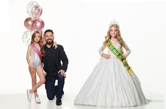 Paulo Filho assina preparação de Ana Carolina Leite, eleita Mini Miss Brasil