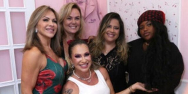 Juliana Bittencourt recebe famosas em seu espaço de beleza