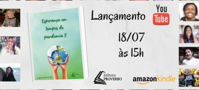 Escritores se unem para falar de esperança