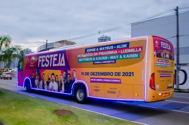 Itabus participa de mais um super Projeto junto a Som Livre com o Festeja