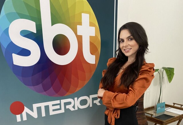 Nutricionista Vitória Bernardinelli é convidada para Entrevista no SBT