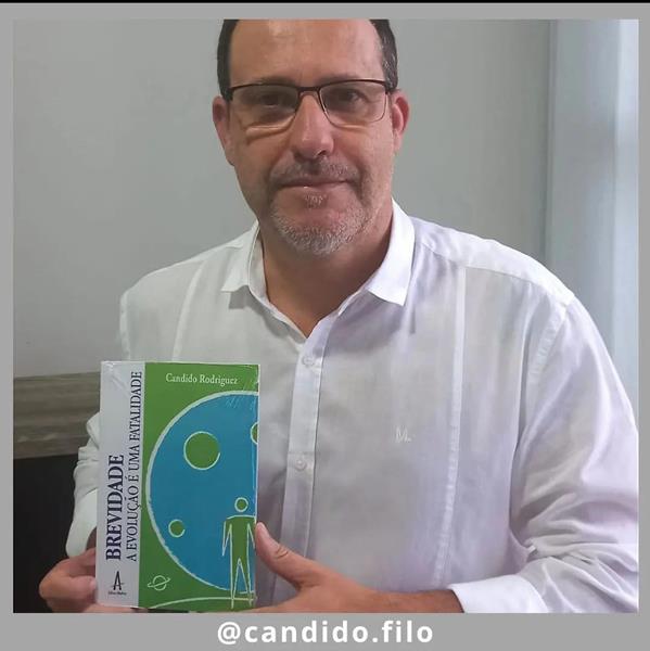 Filósofo Candido Rodriguez lança livro sobre consciência evolutiva