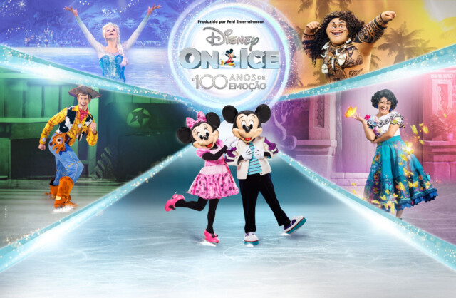 DISNEY ON ICE 2023     Comemorando 100 anos de emoção, temporada chega ao Rio de Janeiro com novidades