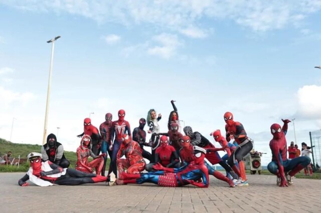 ‘Homem-Aranha: Através do Aranhaverso’ estreia em Salvador com o maior encontro de ‘Miranhas’ do Nordeste