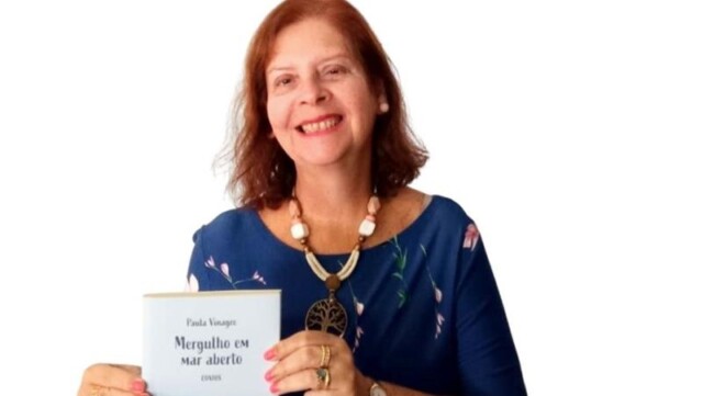 Premiada escritora Paula Vinagre lança seu sexto livro solo