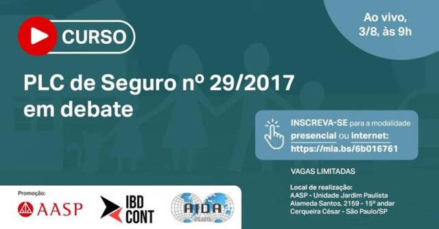 AASP reúne especialistas para debater o PLC de Seguro nº 29/2017