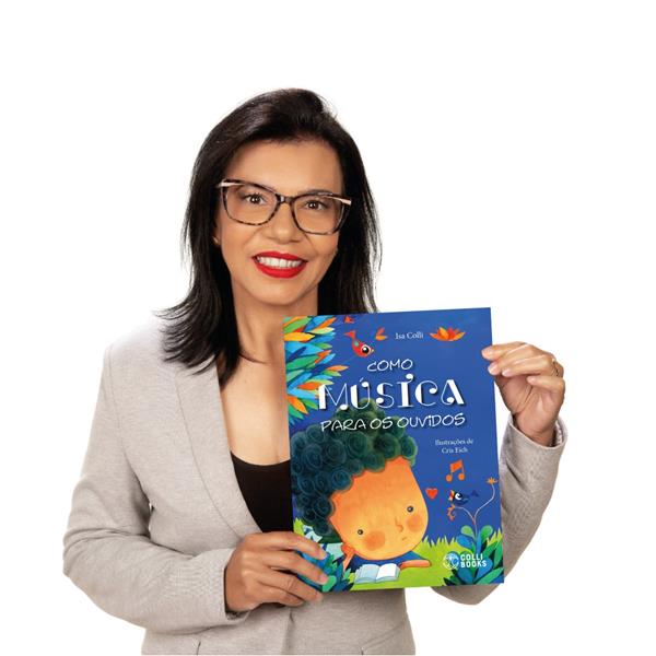 Novo livro infantil de Isa Colli fala de autismo de maneira cativante e musical