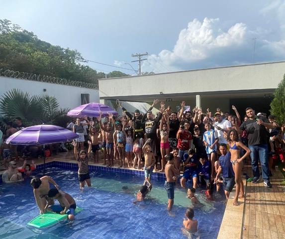 Quintal do Donato recebe crianças de Senador Canedo em evento dedicado ao dia delas