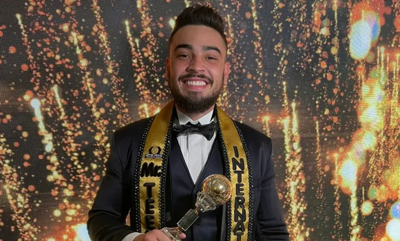 Vinicius Arruda é eleito o jovem mais belo do mundo no Mister Teen Grand International 2023