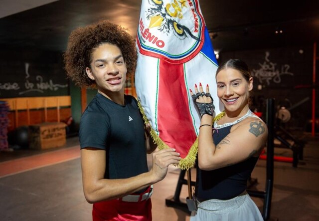 Primeiro Casal De Mestre-Sala E Porta-Bandeira Faz Treino De Alta Performance Para Apresentação Na Passarela Do Samba No Próximo Domingo, Dia 11